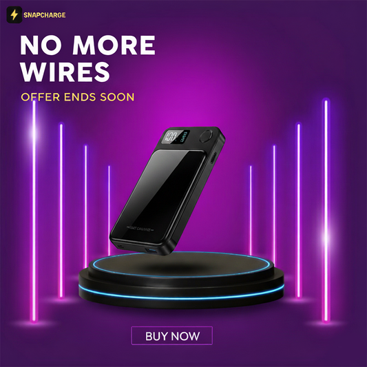 SnapCharge Magnetic Power Bank