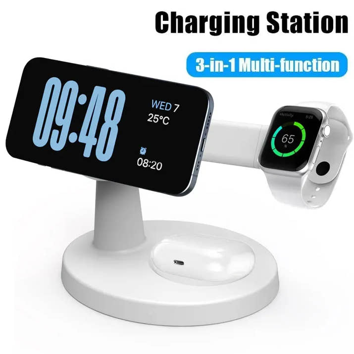 3-in-1 Magnetic Charger Station